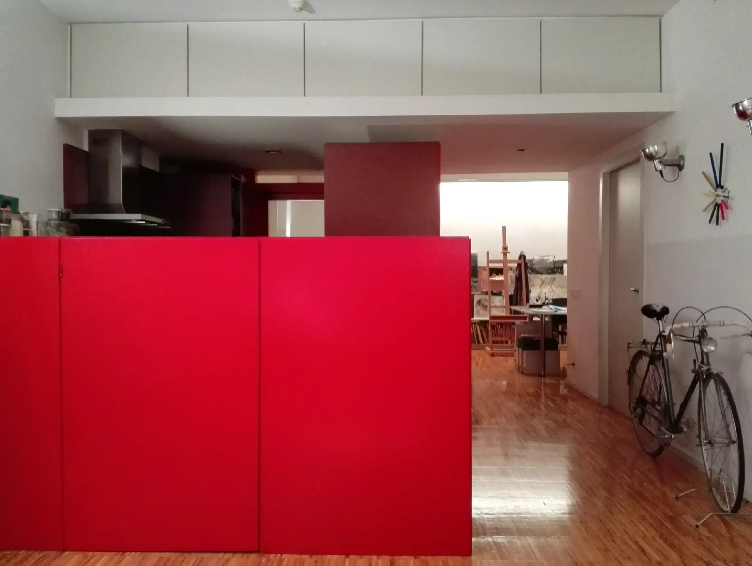Adecuación de espacio para vivienda. Barcelona. 2000