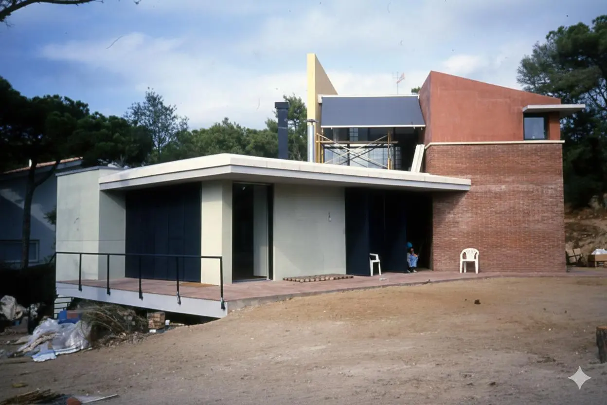 Vivienda unifamiliar aislada. Vilanova del Vallès (Barcelona). 1991, imagen 1