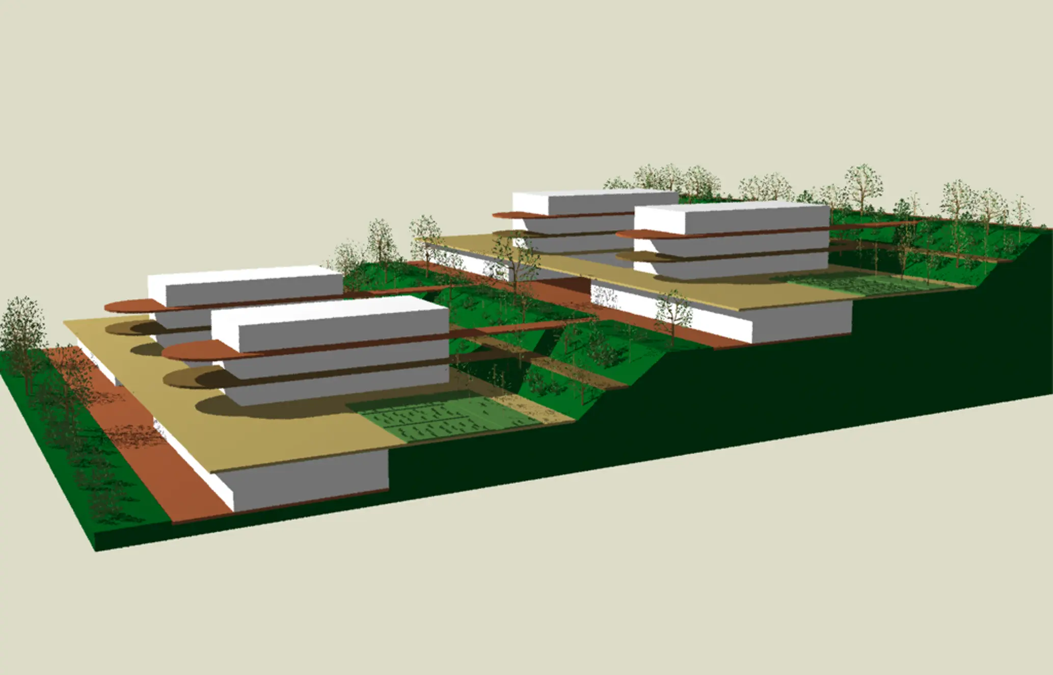 Propuesta residencial para mayores . Cervelló, 1997