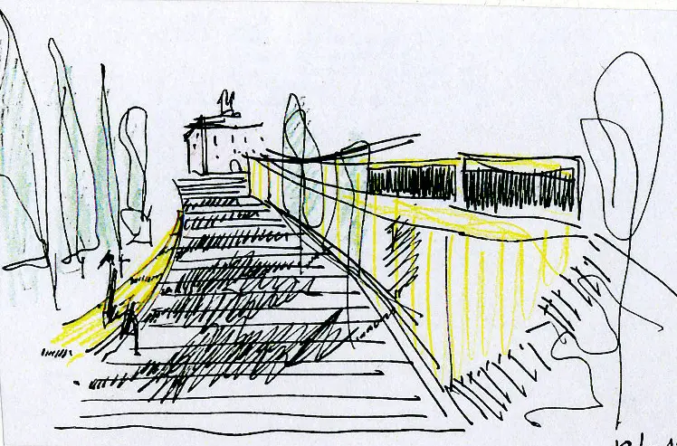 Concurso  de Estudio Previo de Biblioteca Municipal en Can Peixauet. Santa Coloma de Gramenet. 1997, imagen 1