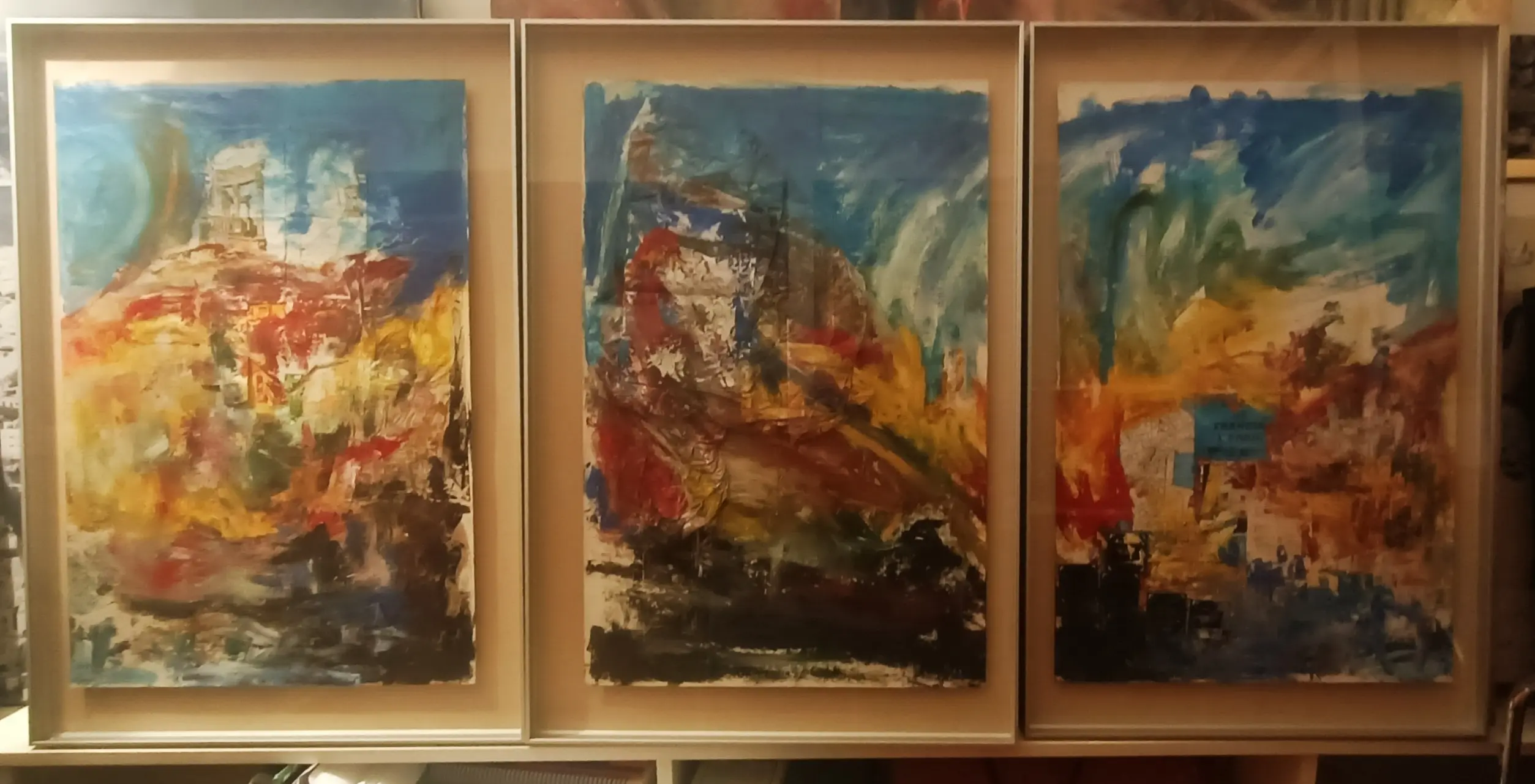 Triptico-Viaje a Cádiz. 1989