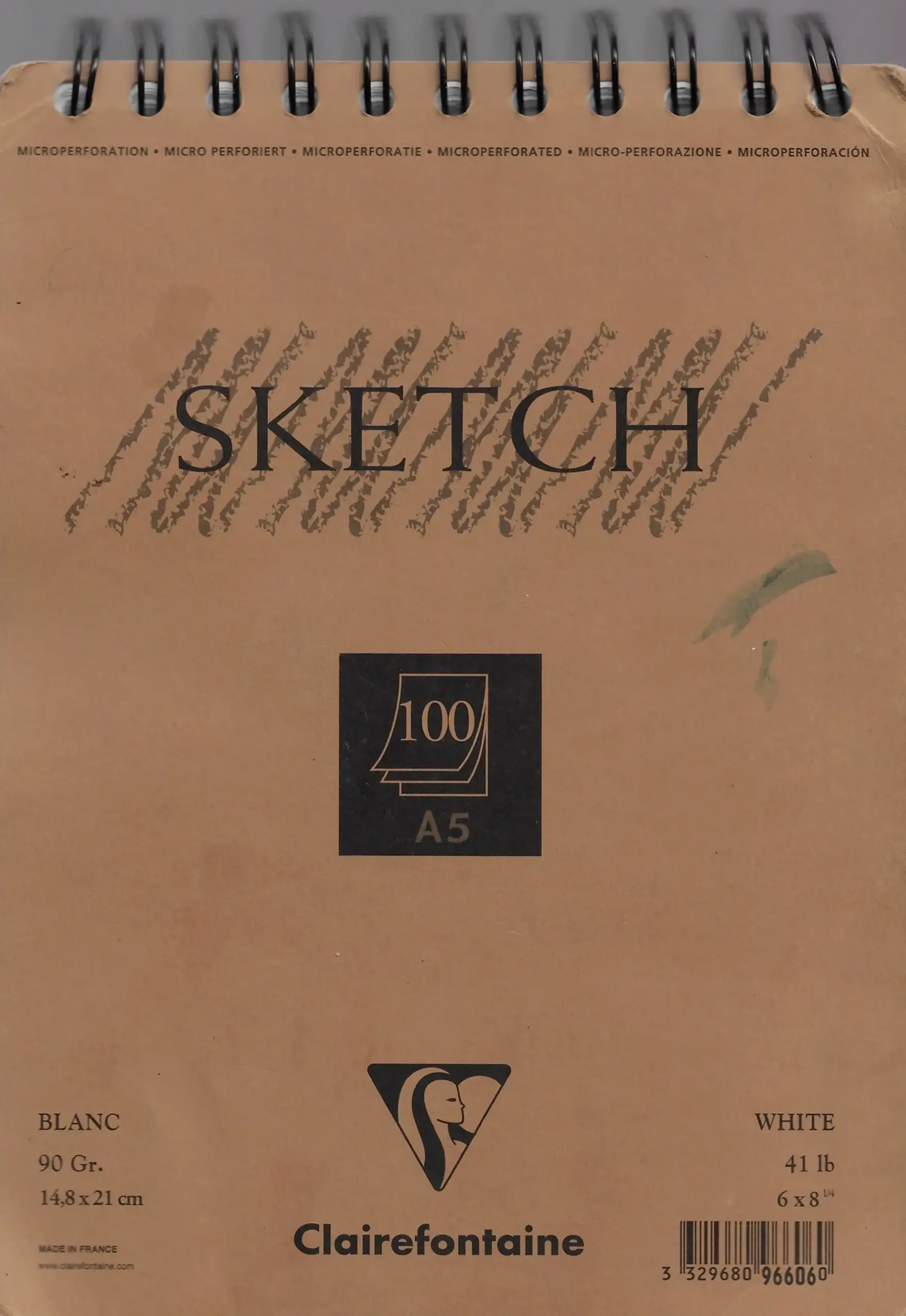 Libreta de viaje - Marrón SKETCH. 2007-2015