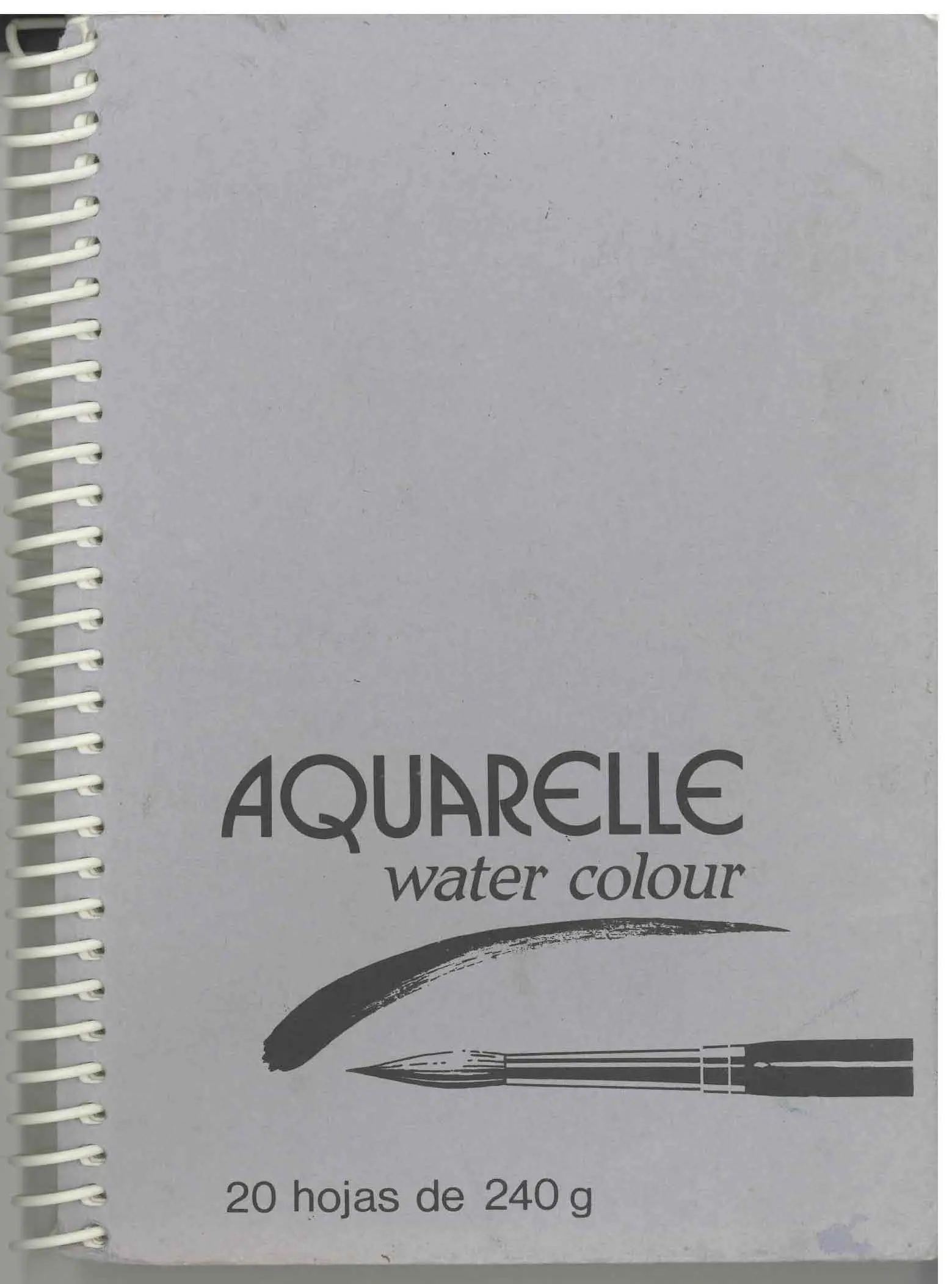 Cuaderno de viaje -Aquarelle- 120x133 mm. 1996