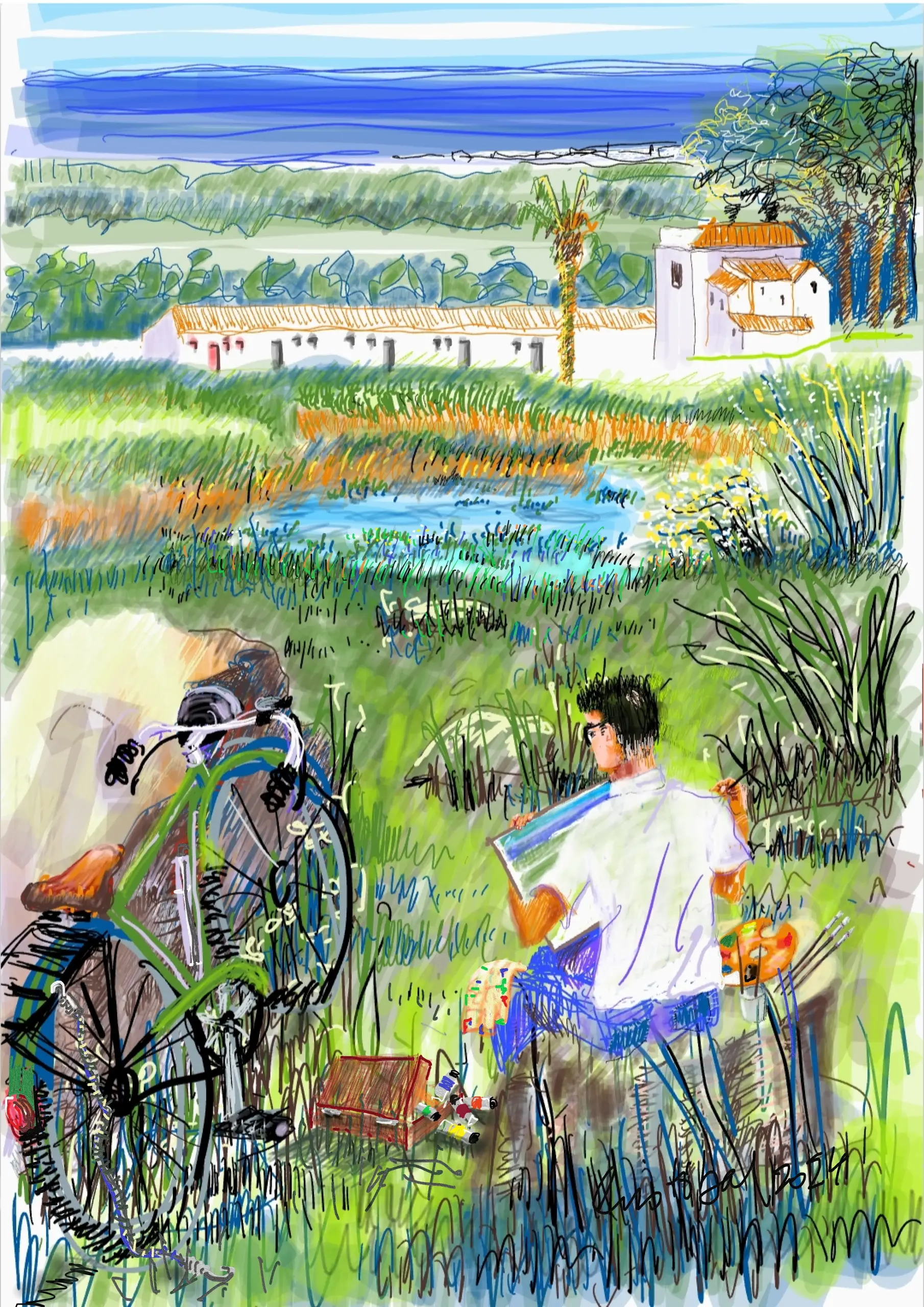Paisaje perdido. 2024